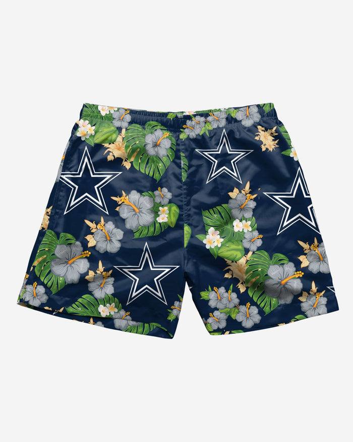 Dallas Cowboys Floral Swimming Trunks FOCO - FOCO.com