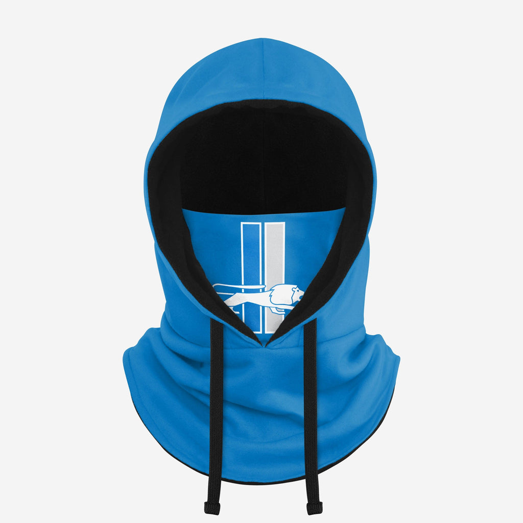 Detroit Lions Retro Drawstring Hooded Gaiter FOCO - FOCO.com