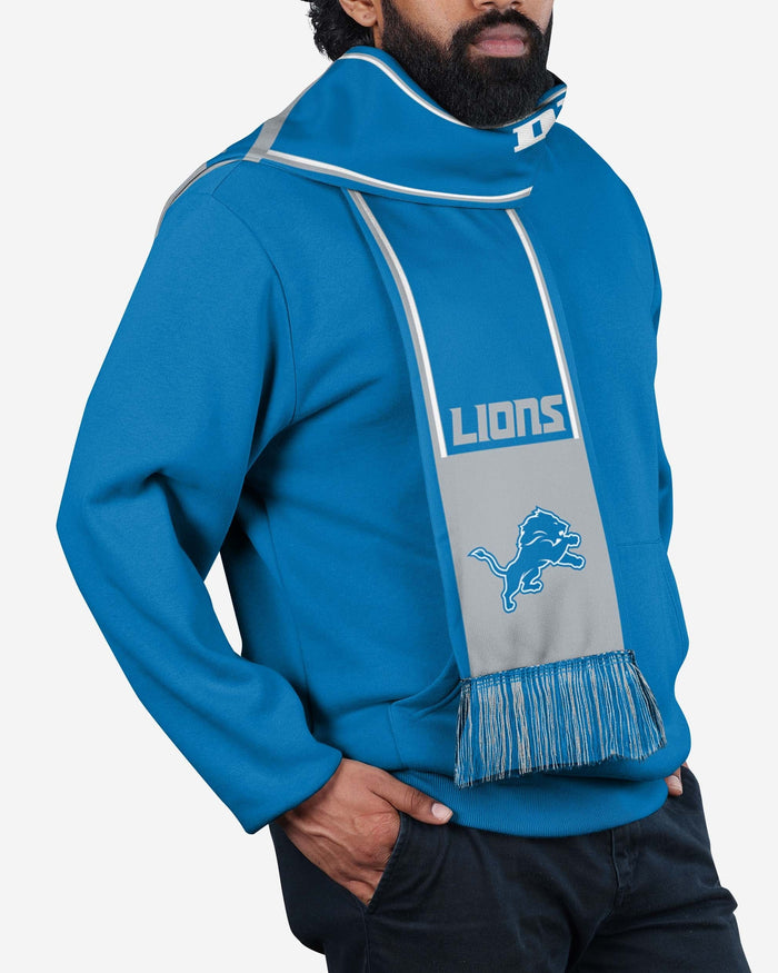 Detroit Lions Reversible Thematic Scarf FOCO - FOCO.com