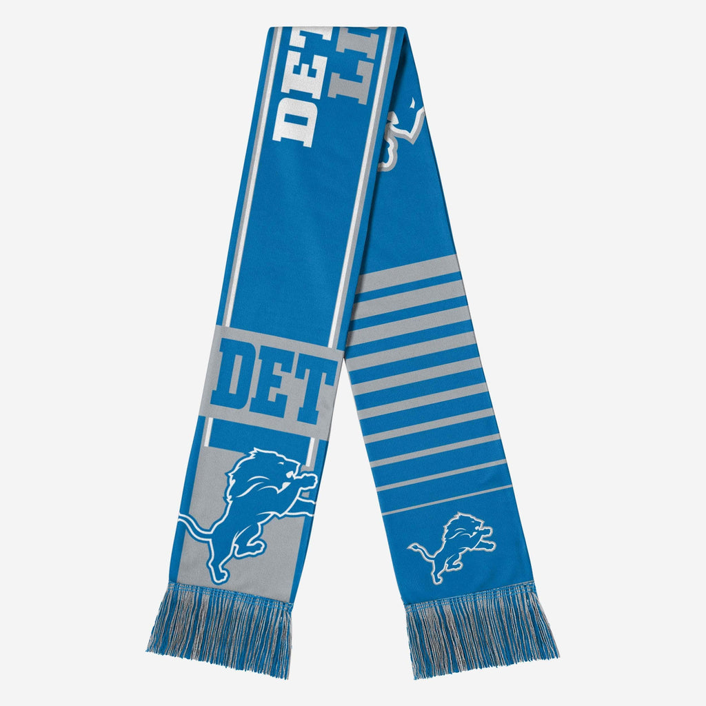 Detroit Lions Reversible Thematic Scarf FOCO - FOCO.com