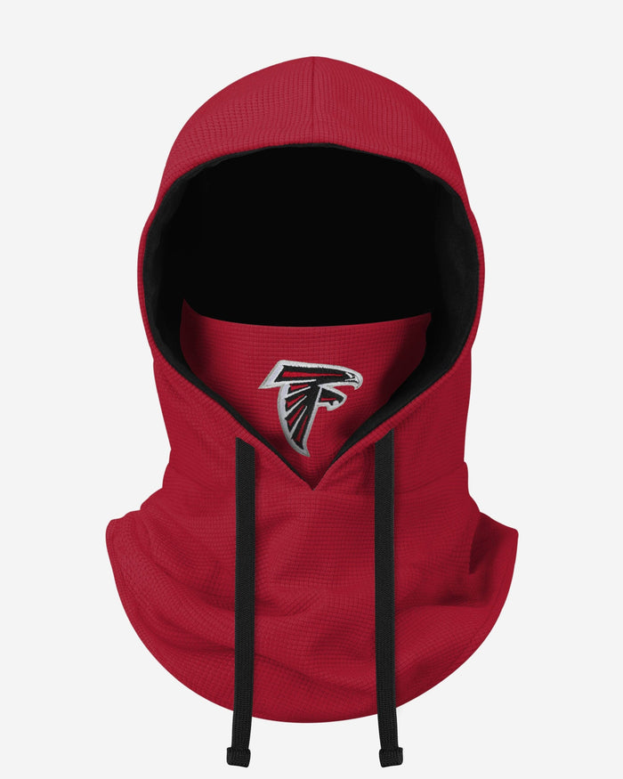 Atlanta Falcons Waffle Drawstring Hooded Gaiter FOCO - FOCO.com