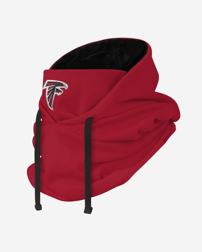 Atlanta Falcons Waffle Drawstring Hooded Gaiter FOCO - FOCO.com