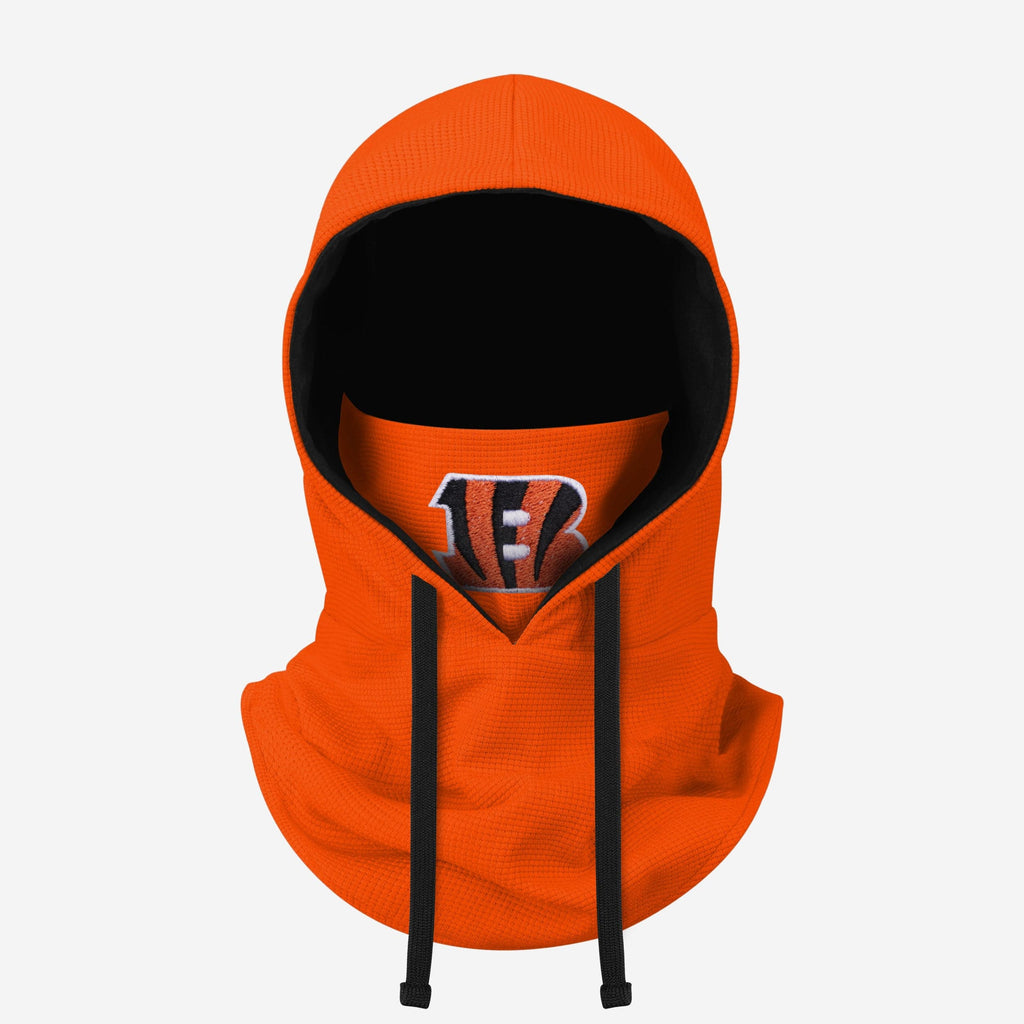 Cincinnati Bengals Waffle Drawstring Hooded Gaiter FOCO - FOCO.com