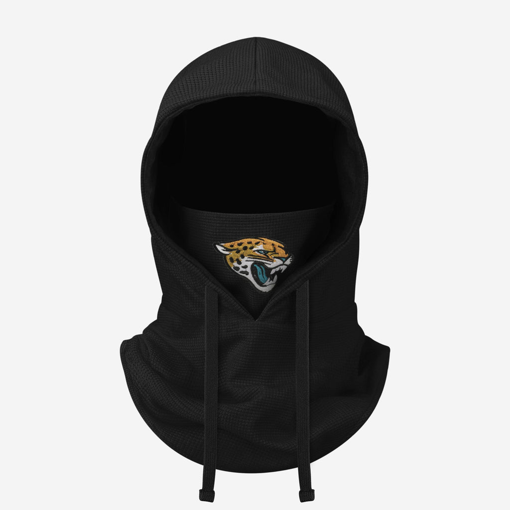 Jacksonville Jaguars Waffle Drawstring Hooded Gaiter FOCO - FOCO.com