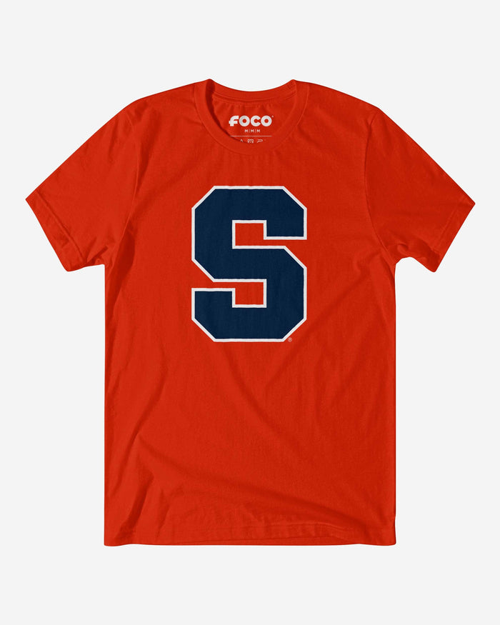 Syracuse Orange Primary Logo T-Shirt FOCO Poppy S - FOCO.com