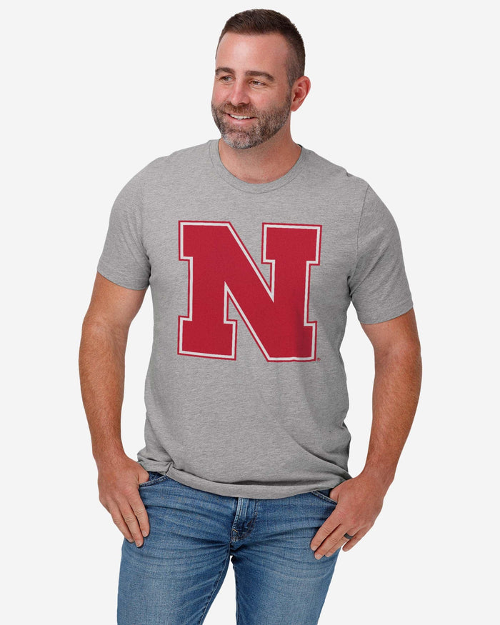 Nebraska Cornhuskers Primary Logo T-Shirt FOCO - FOCO.com