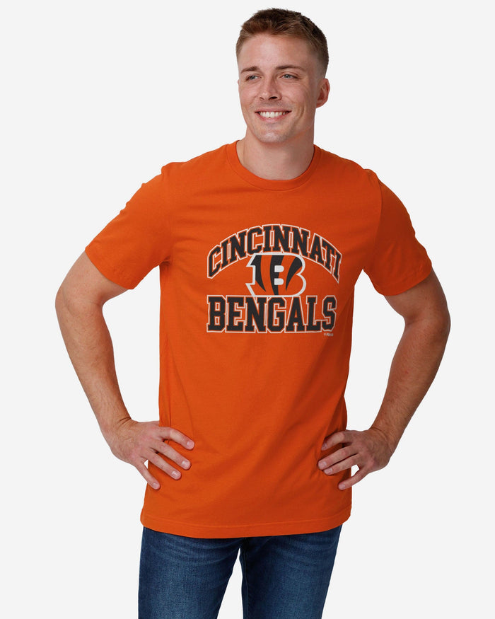 Cincinnati Bengals Arched Wordmark T-Shirt FOCO - FOCO.com