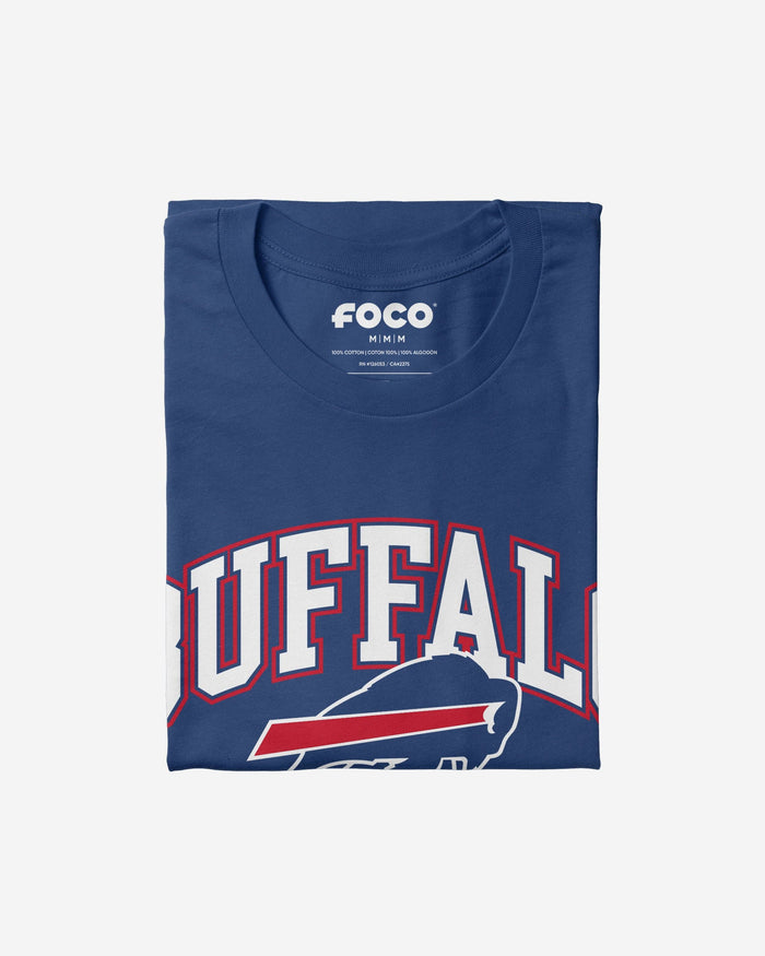 Buffalo Bills Arched Wordmark T-Shirt FOCO - FOCO.com