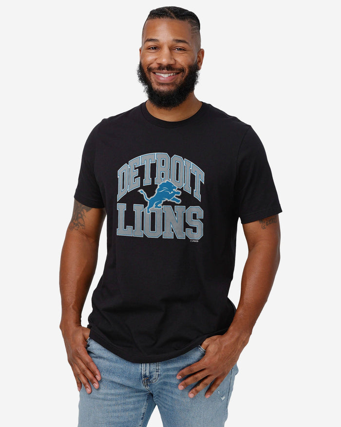 FOCO Detroit Lions NFL Mens Victory Vacay Button Up Shirt