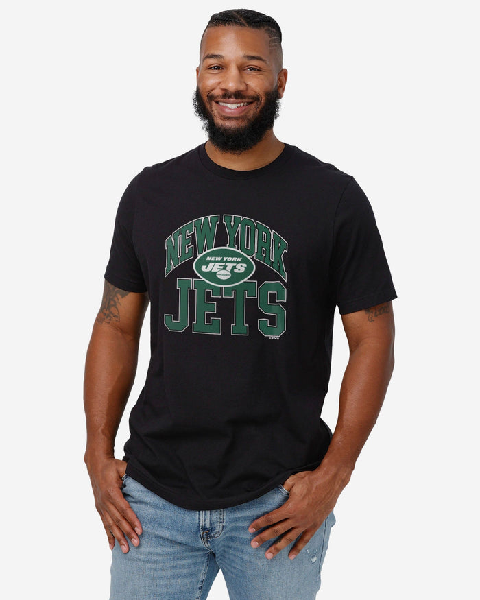 New York Jets Arched Wordmark T-Shirt FOCO - FOCO.com