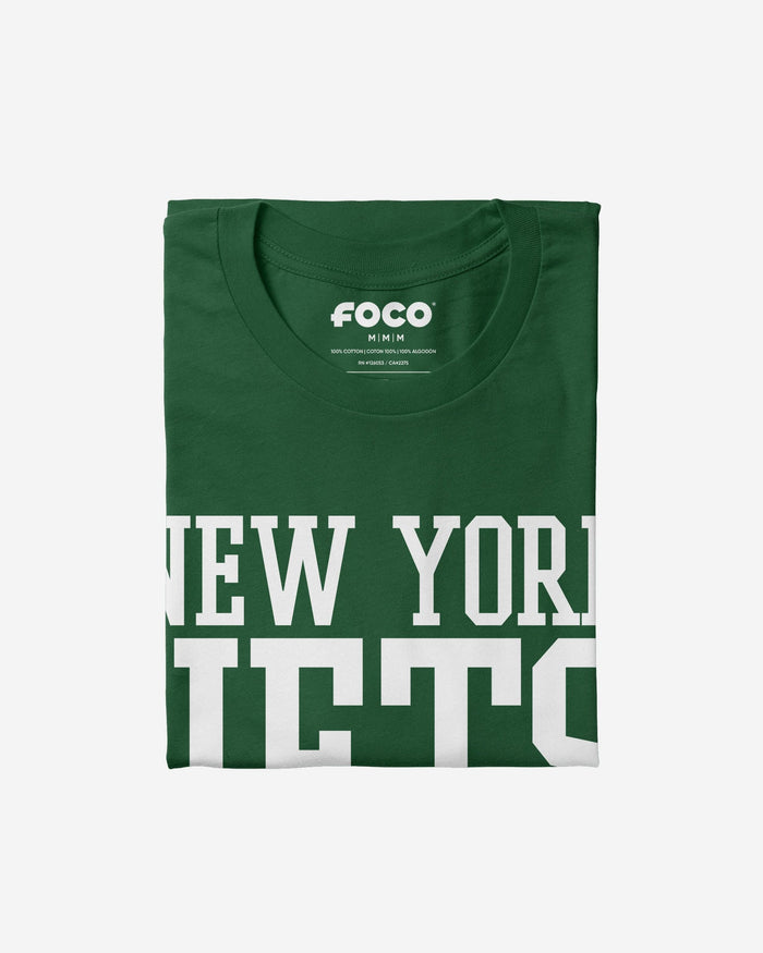 New York Jets Football Wordmark T-Shirt FOCO