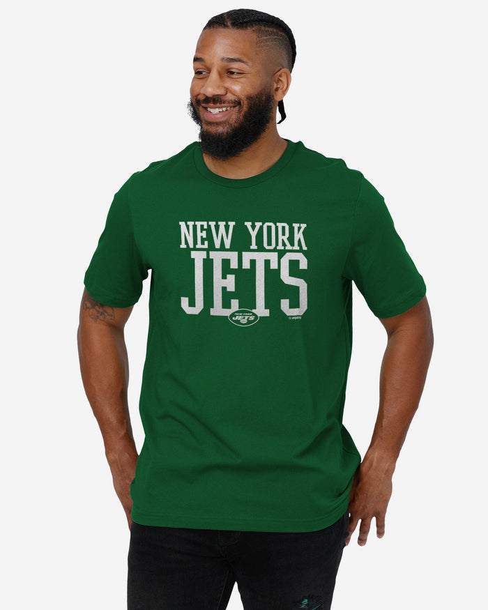 New York Jets Football Wordmark T-Shirt FOCO