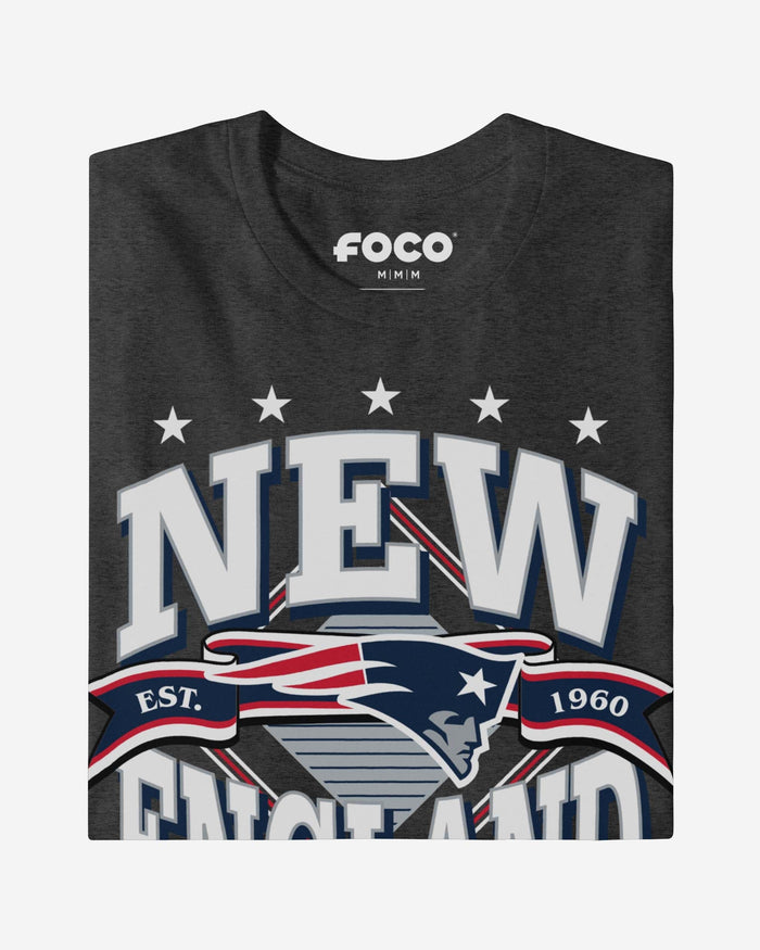 New England Patriots Established Banner T-Shirt FOCO - FOCO.com