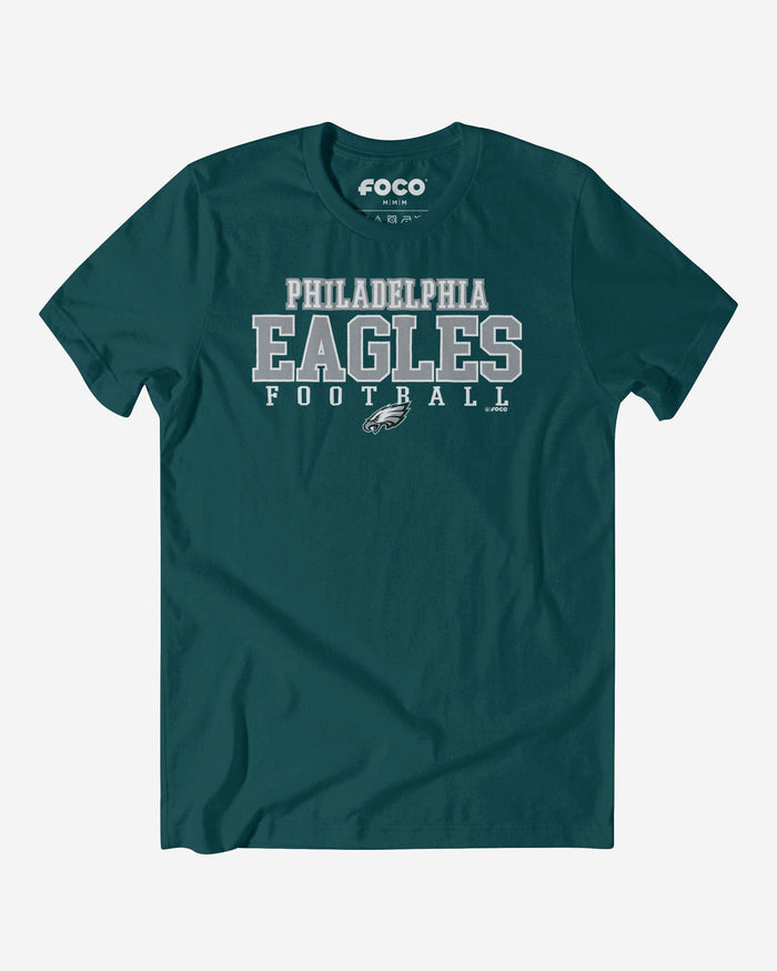 Philadelphia Eagles Football Wordmark T-Shirt FOCO S - FOCO.com