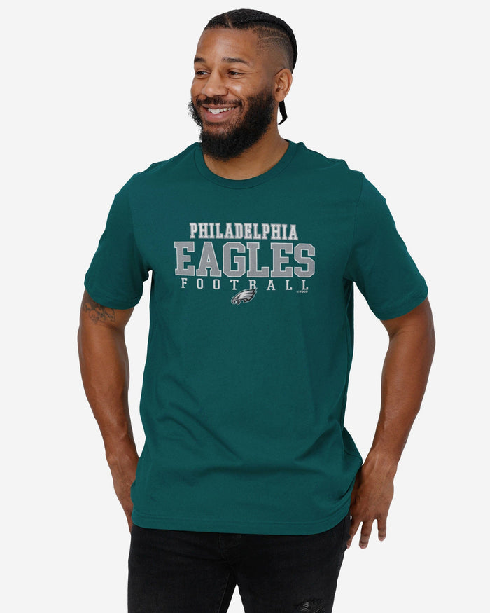 Philadelphia Eagles Football Wordmark T-Shirt FOCO - FOCO.com