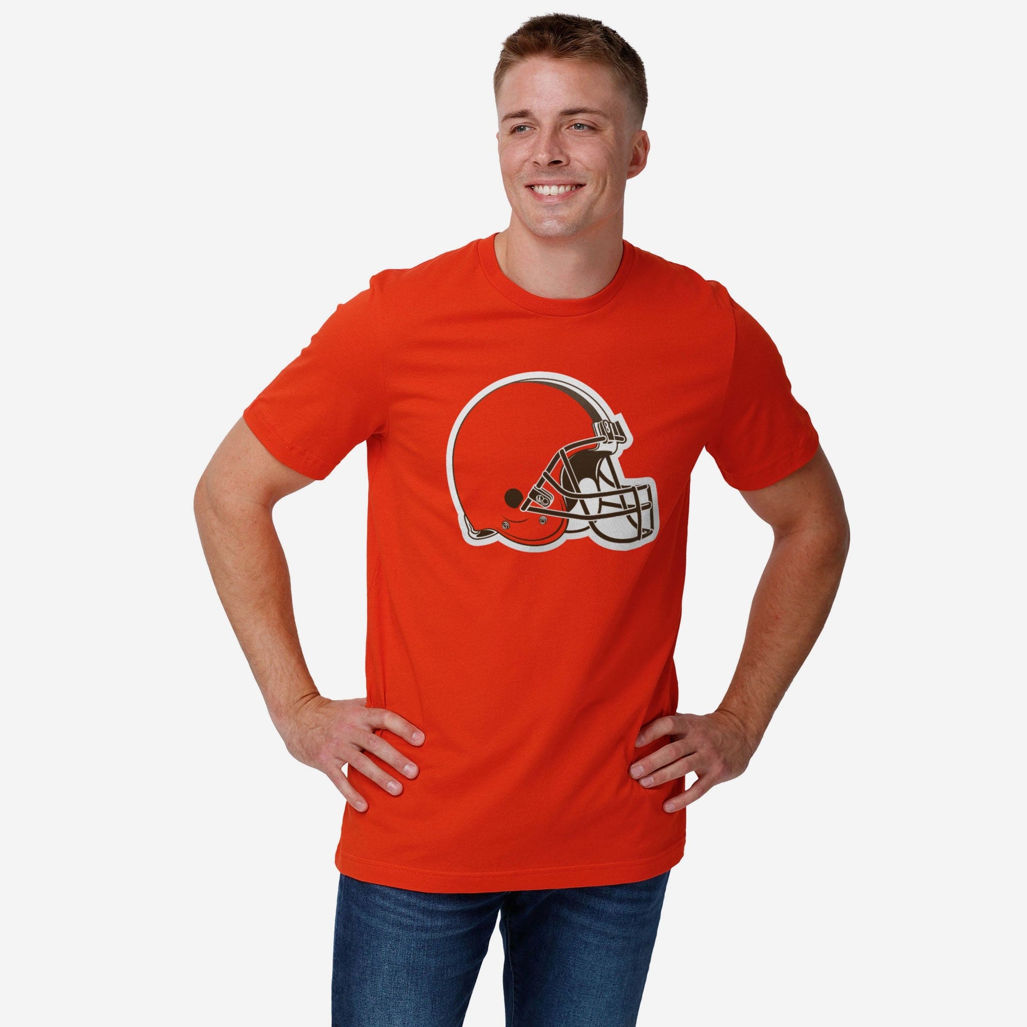 Cleveland Browns Primary Logo T-Shirt FOCO