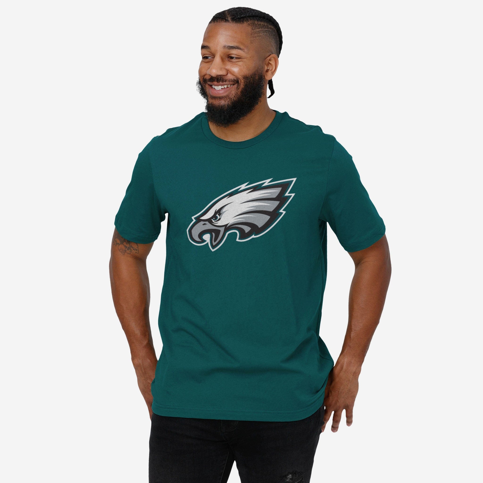 Philadelphia Eagles Primary Logo Graphic T-Shirt - Womens