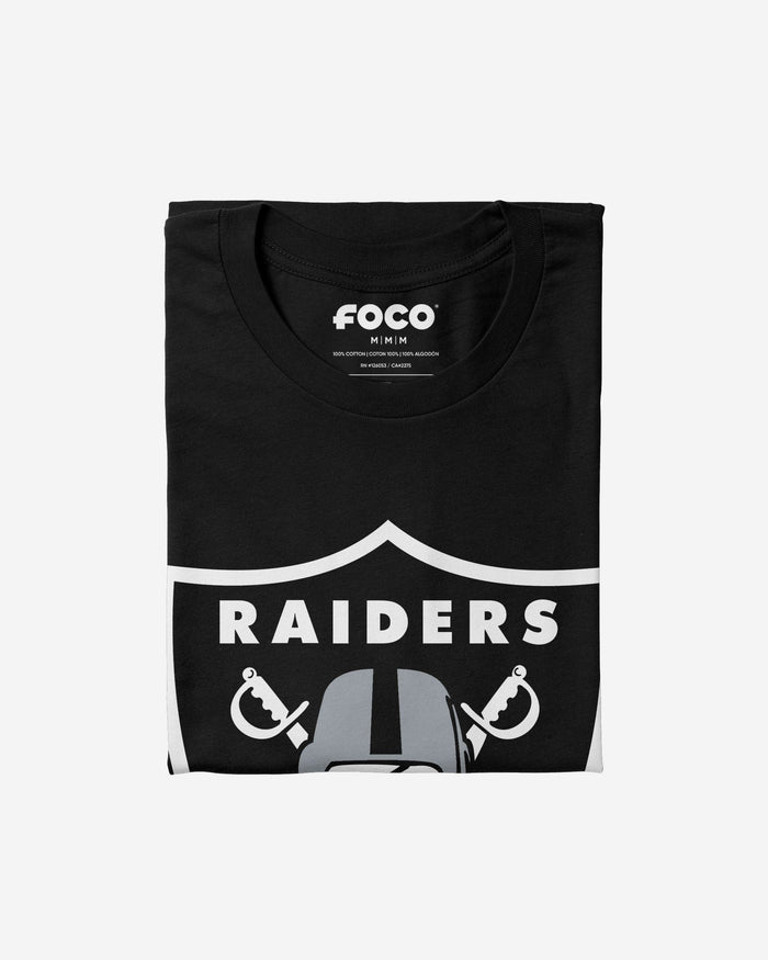 Las Vegas Raiders Short Sleeve Soccer Style Jersey FOCO