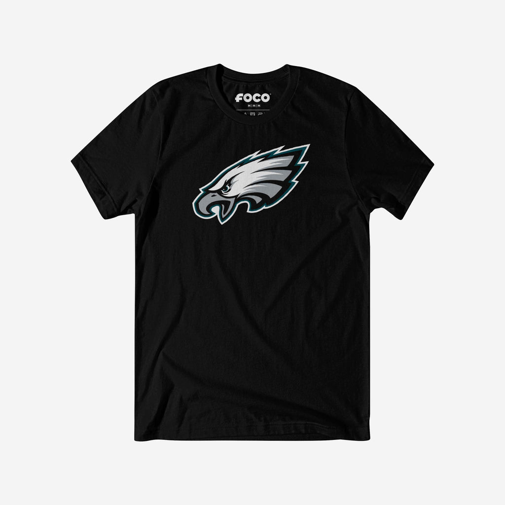 Philadelphia Eagles Primary Logo T-Shirt FOCO Black S - FOCO.com