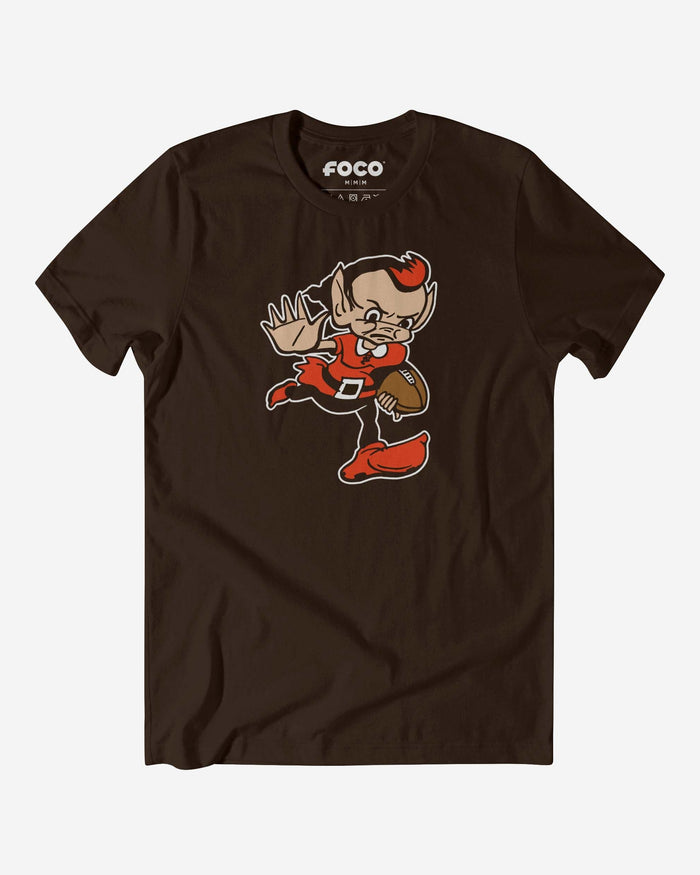 Cleveland Browns Secondary Logo T-Shirt FOCO S - FOCO.com