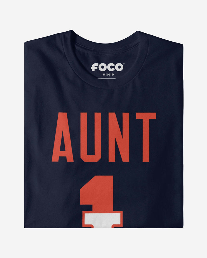 Illinois Fighting Illini Number 1 Aunt T-Shirt FOCO - FOCO.com