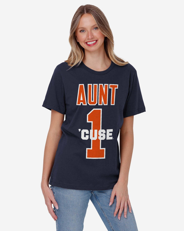 Syracuse Orange Number 1 Aunt T-Shirt FOCO - FOCO.com