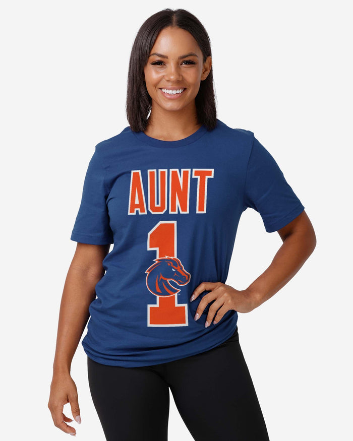 Boise State Broncos Number 1 Aunt T-Shirt FOCO - FOCO.com