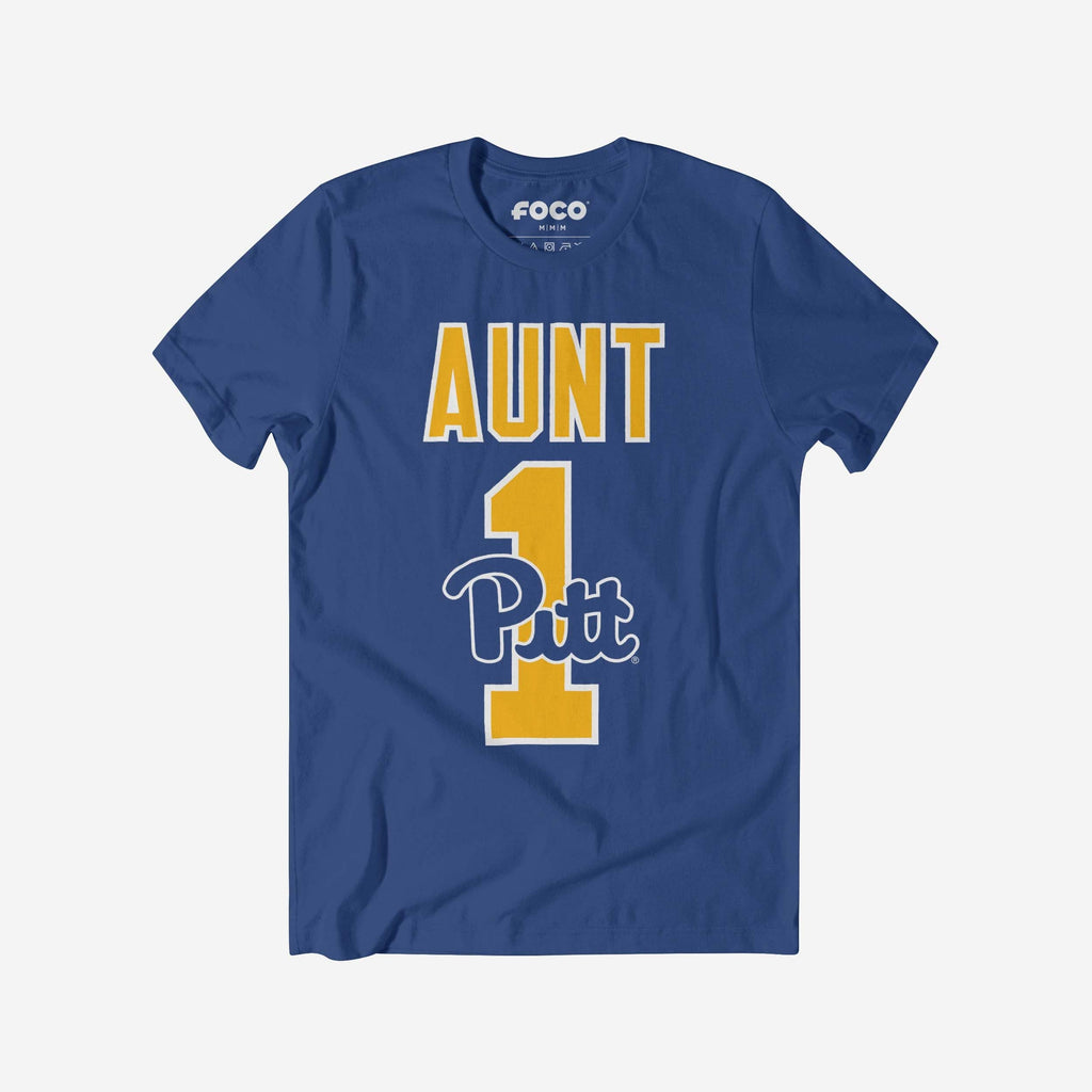 Pittsburgh Panthers Number 1 Aunt T-Shirt FOCO S - FOCO.com
