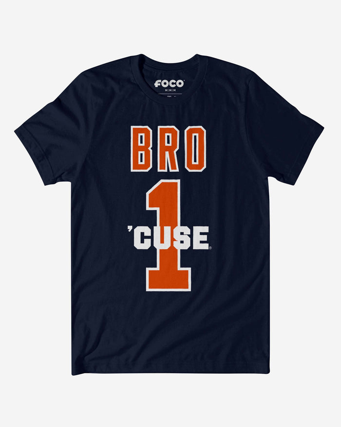 Syracuse Orange Number 1 Bro T-Shirt FOCO S - FOCO.com