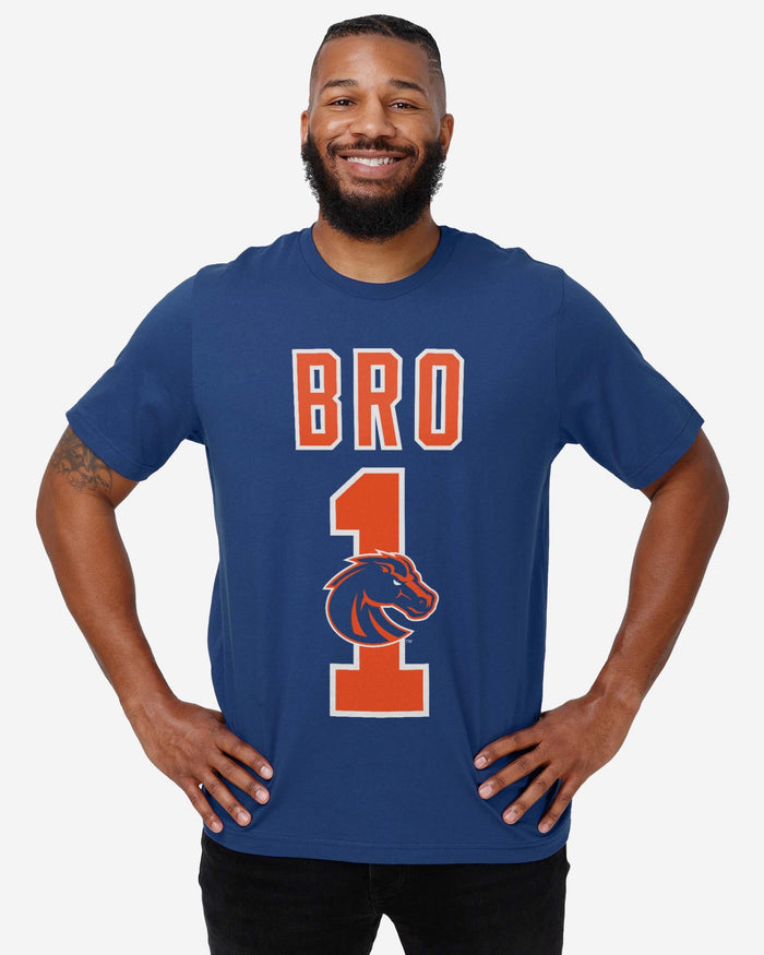 Boise State Broncos Number 1 Bro T-Shirt FOCO - FOCO.com