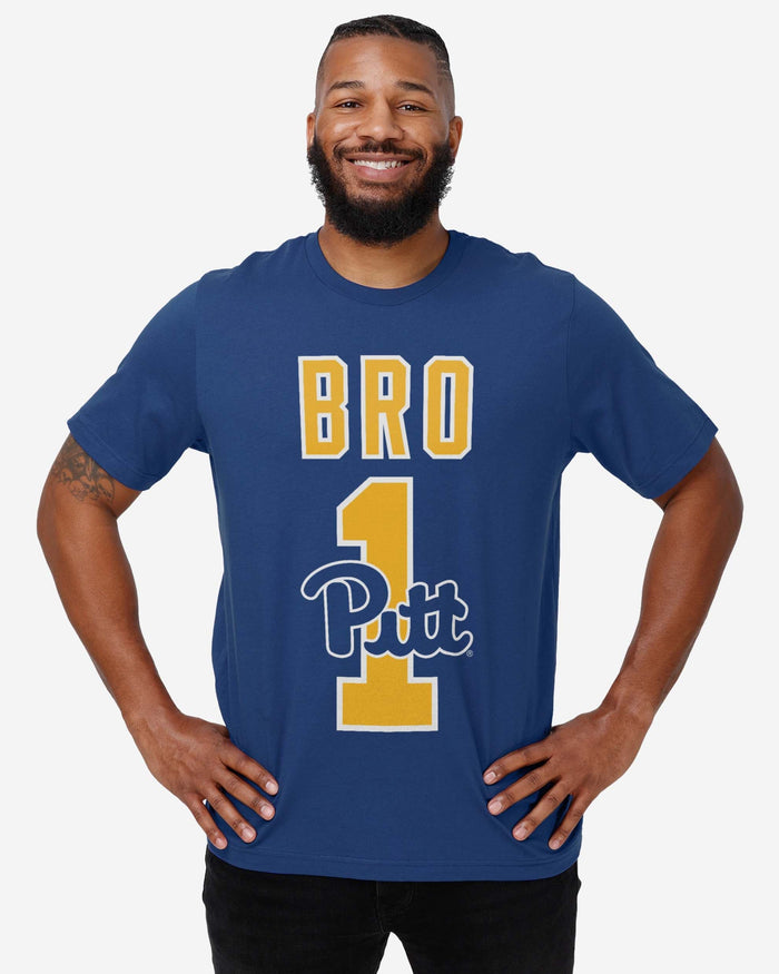 Pittsburgh Panthers Number 1 Bro T-Shirt FOCO - FOCO.com