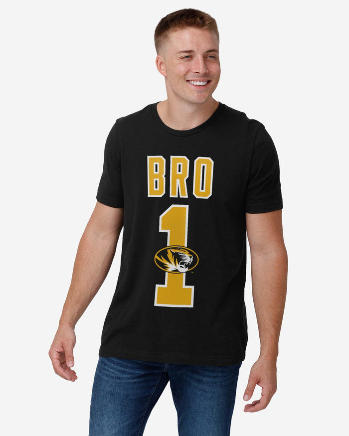 Missouri Tigers Number 1 Bro T-Shirt FOCO - FOCO.com