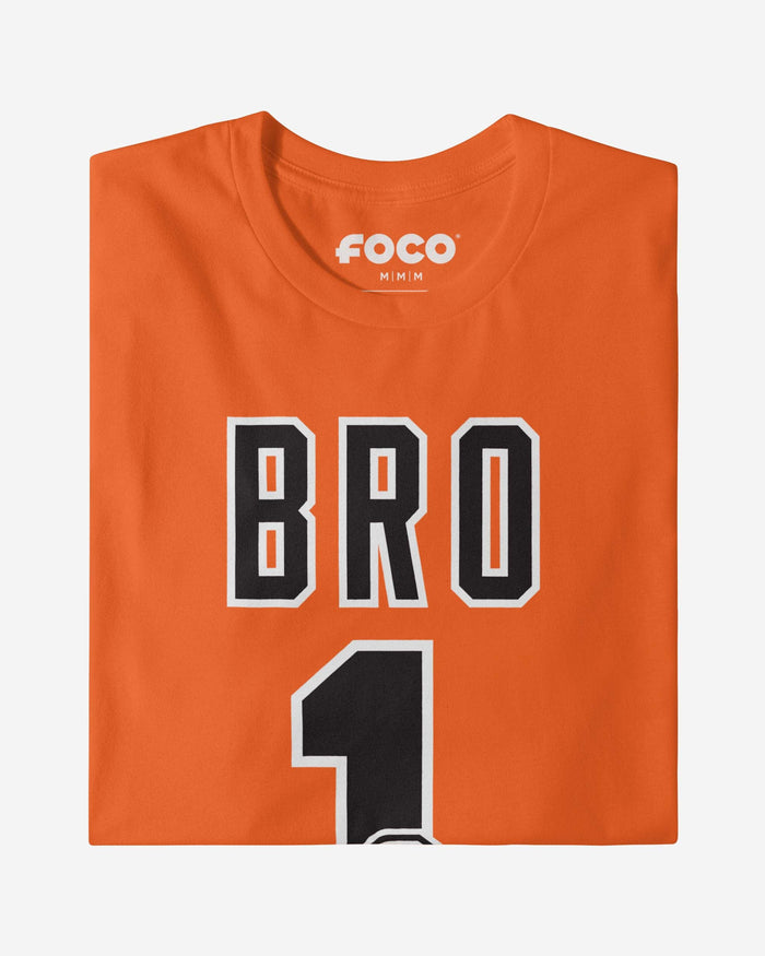 Oklahoma State Cowboys Number 1 Bro T-Shirt FOCO - FOCO.com