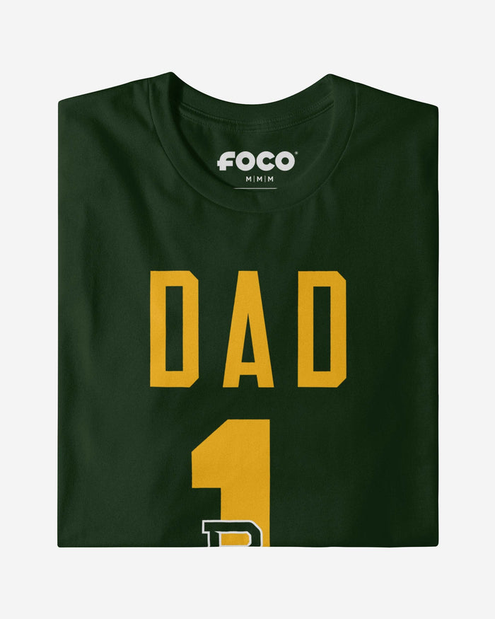 Baylor Bears Number 1 Dad T-Shirt FOCO - FOCO.com