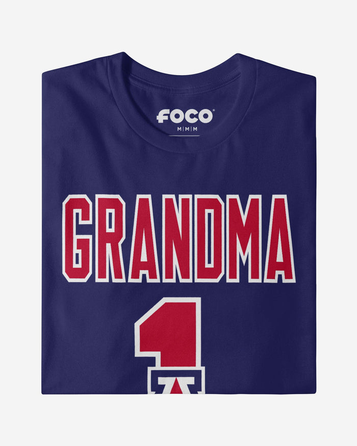 Arizona Wildcats Number 1 Grandma T-Shirt FOCO - FOCO.com