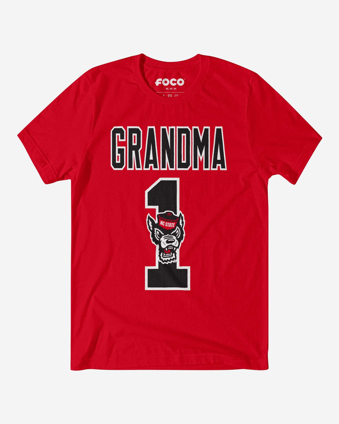 NC State Wolfpack Number 1 Grandma T-Shirt FOCO S - FOCO.com