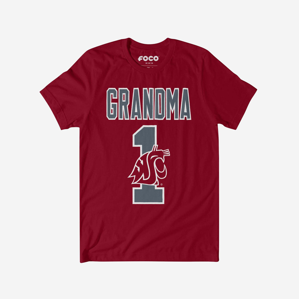 Washington State Cougars Number 1 Grandma T-Shirt FOCO S - FOCO.com