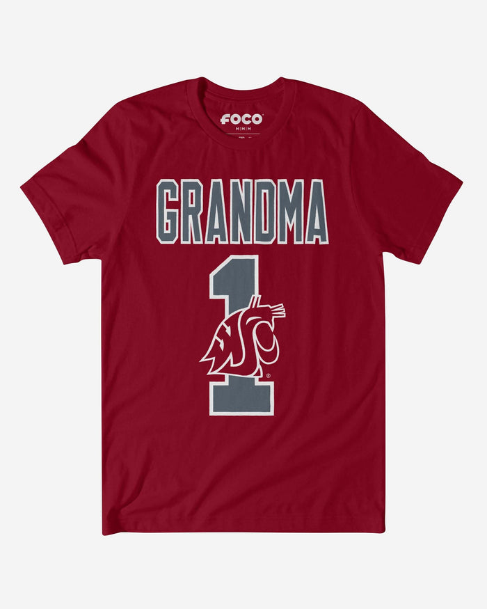Washington State Cougars Number 1 Grandma T-Shirt FOCO S - FOCO.com