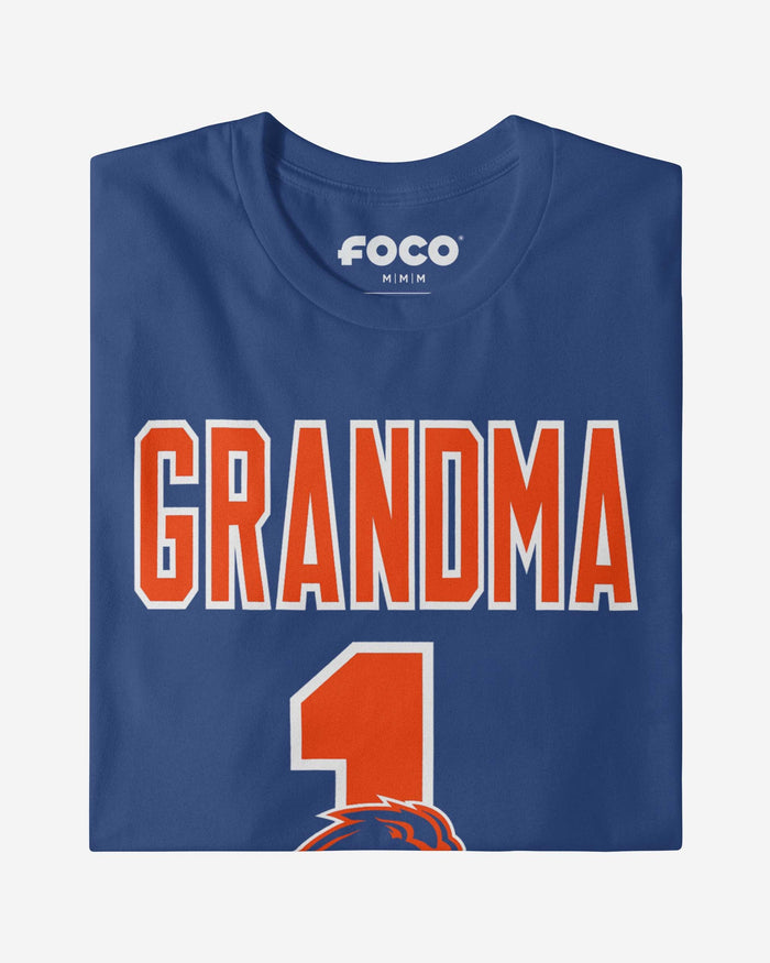 Boise State Broncos Number 1 Grandma T-Shirt FOCO - FOCO.com