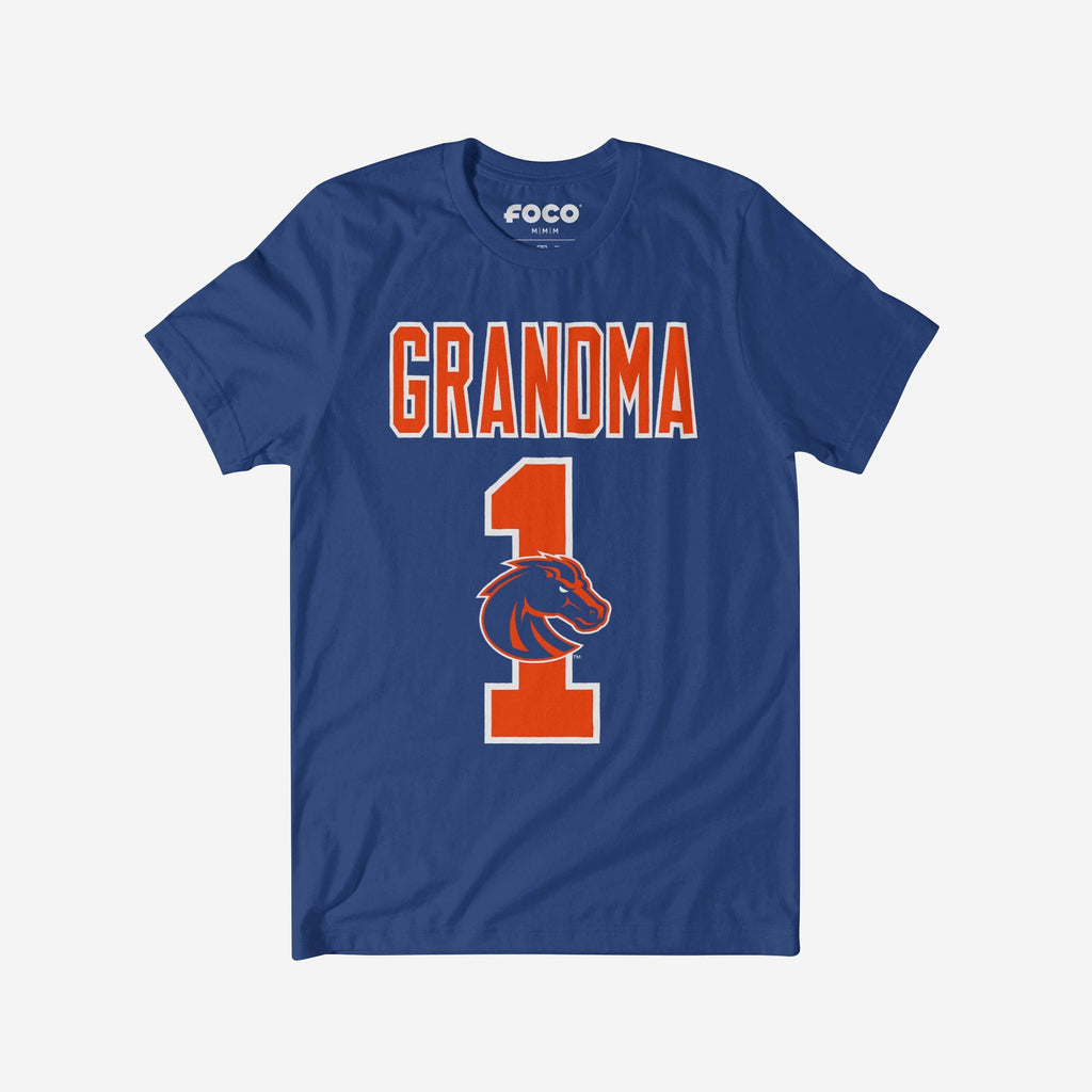 Boise State Broncos Number 1 Grandma T-Shirt FOCO S - FOCO.com
