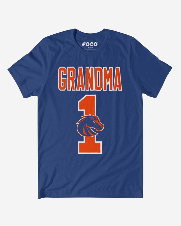 Boise State Broncos Number 1 Grandma T-Shirt FOCO S - FOCO.com