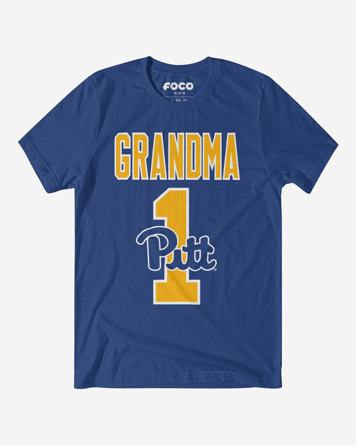 Pittsburgh Panthers Number 1 Grandma T-Shirt FOCO S - FOCO.com