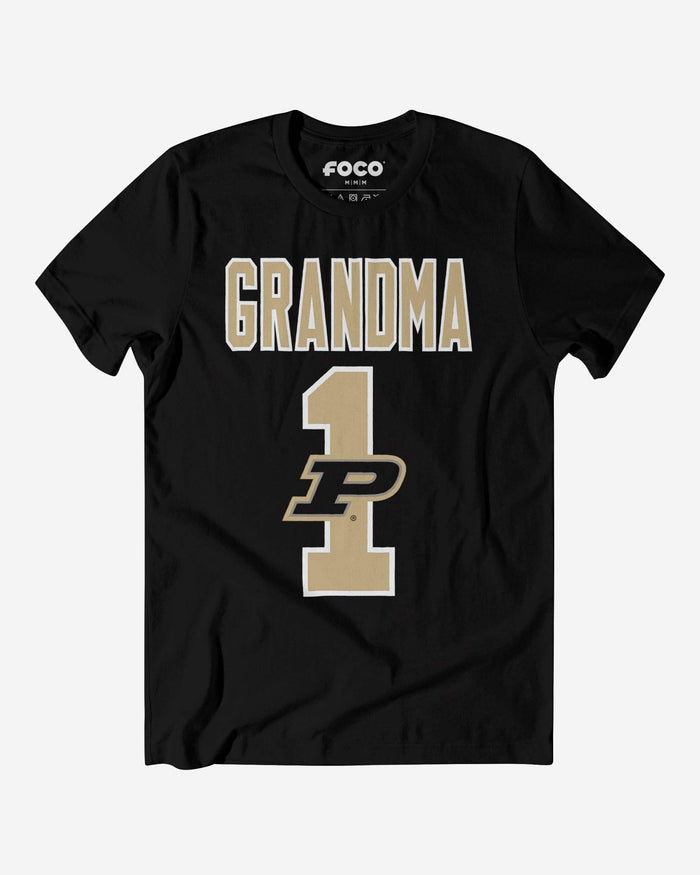 Purdue Boilermakers Number 1 Grandma T-Shirt FOCO S - FOCO.com