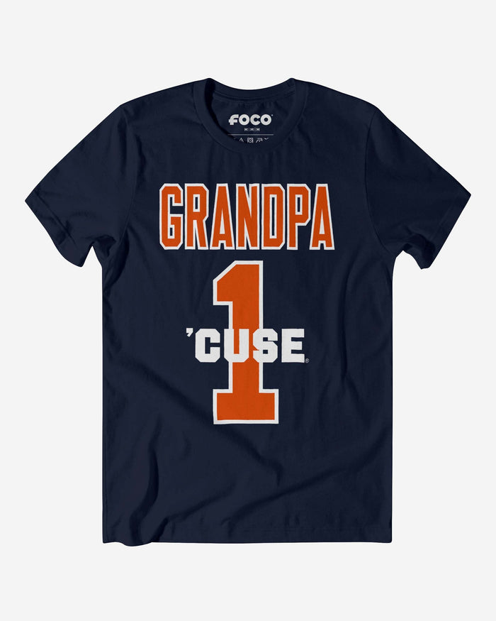 Syracuse Orange Number 1 Grandpa T-Shirt FOCO - FOCO.com