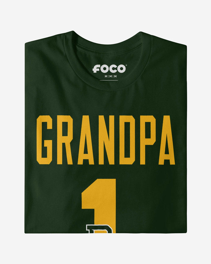 Baylor Bears Number 1 Grandpa T-Shirt FOCO - FOCO.com