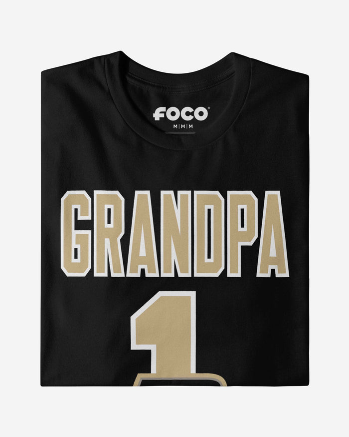 Purdue Boilermakers Number 1 Grandpa T-Shirt FOCO - FOCO.com