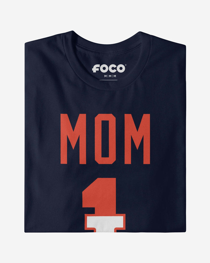 Illinois Fighting Illini Number 1 Mom T-Shirt FOCO - FOCO.com