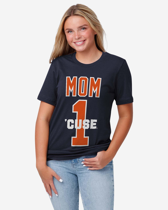 Syracuse Orange Number 1 Mom T-Shirt FOCO - FOCO.com