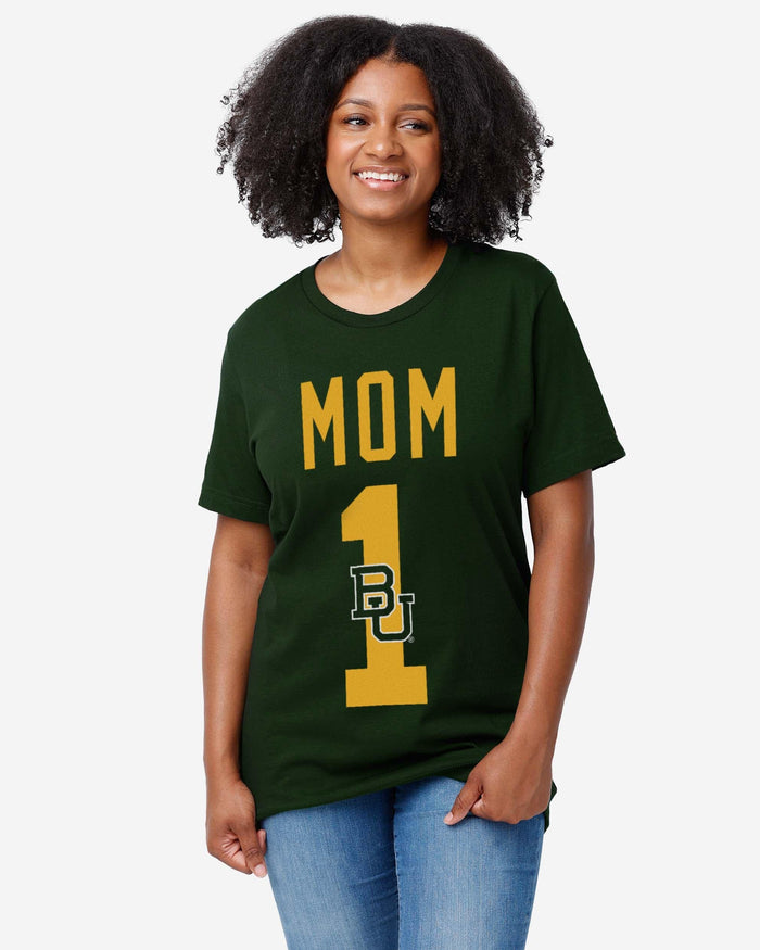 Baylor Bears Number 1 Mom T-Shirt FOCO - FOCO.com