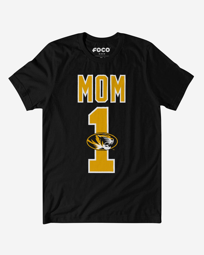 Missouri Tigers Number 1 Mom T-Shirt FOCO S - FOCO.com